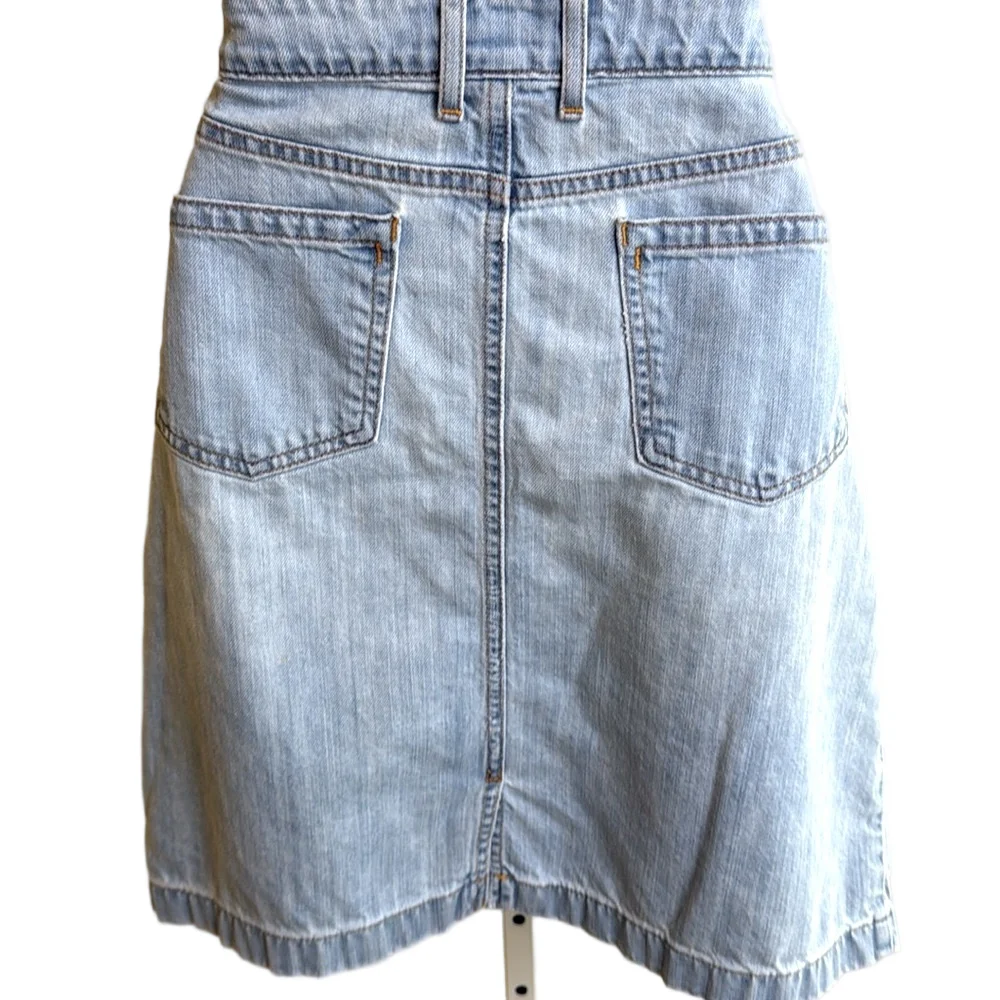 LL Bean Denim Skirt Blue Size 8
